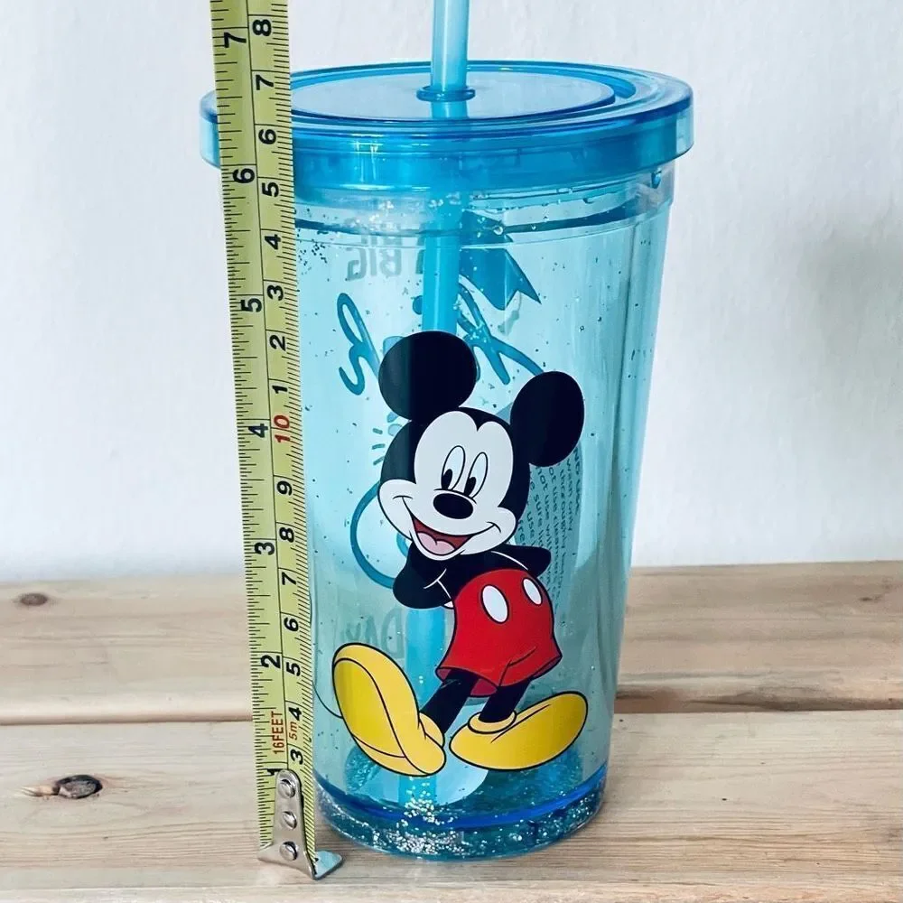 NWT Disney Mickey Mouse Prom Grad Pink A Big High Five for Today travel Tumbler